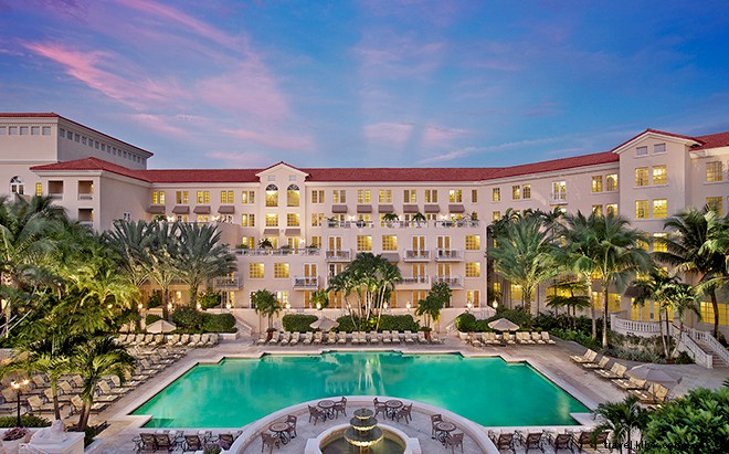 Este hotel é um dos mais premiados do sul da Flórida 